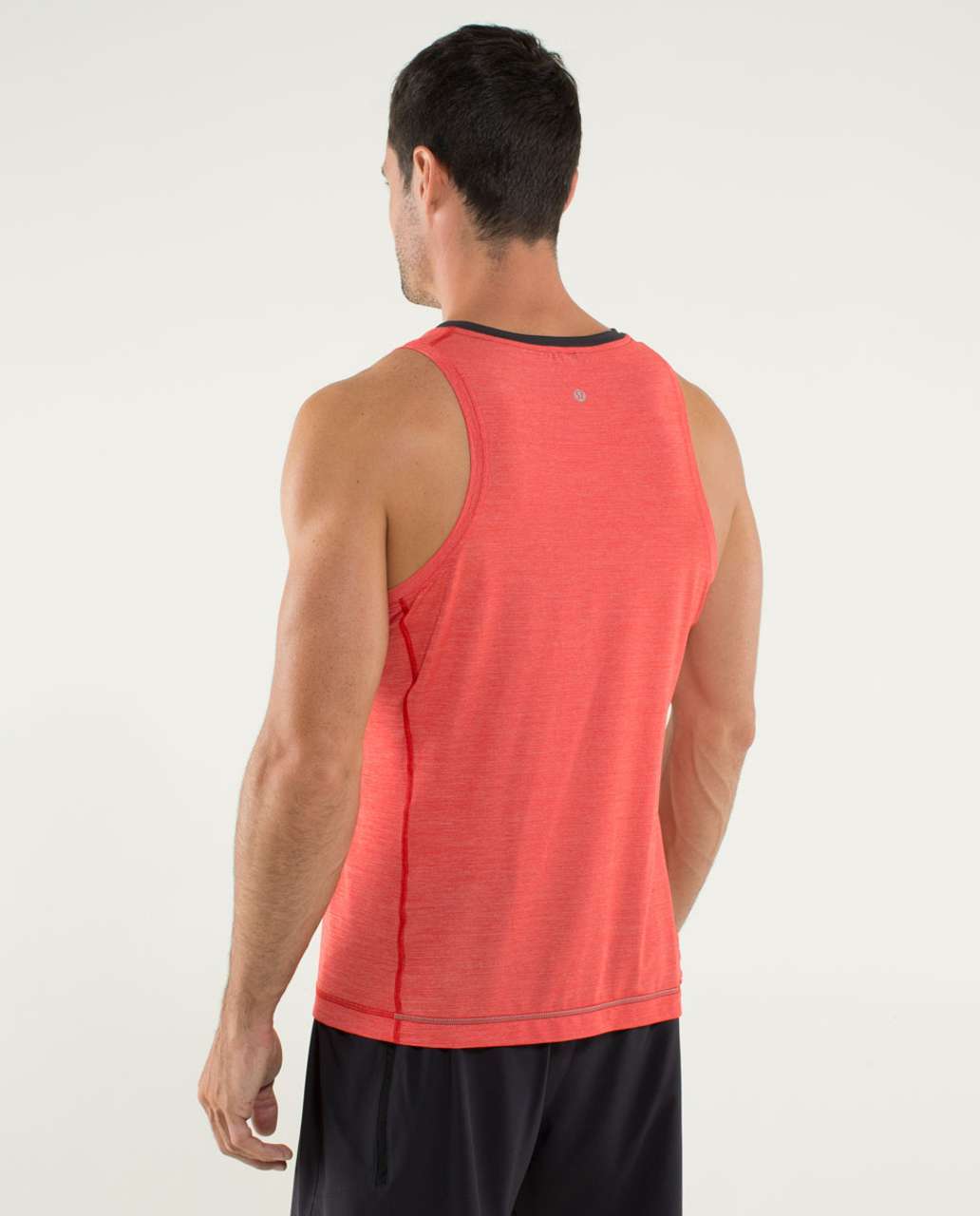 Lululemon Precision Singlet - Heathered Love Red