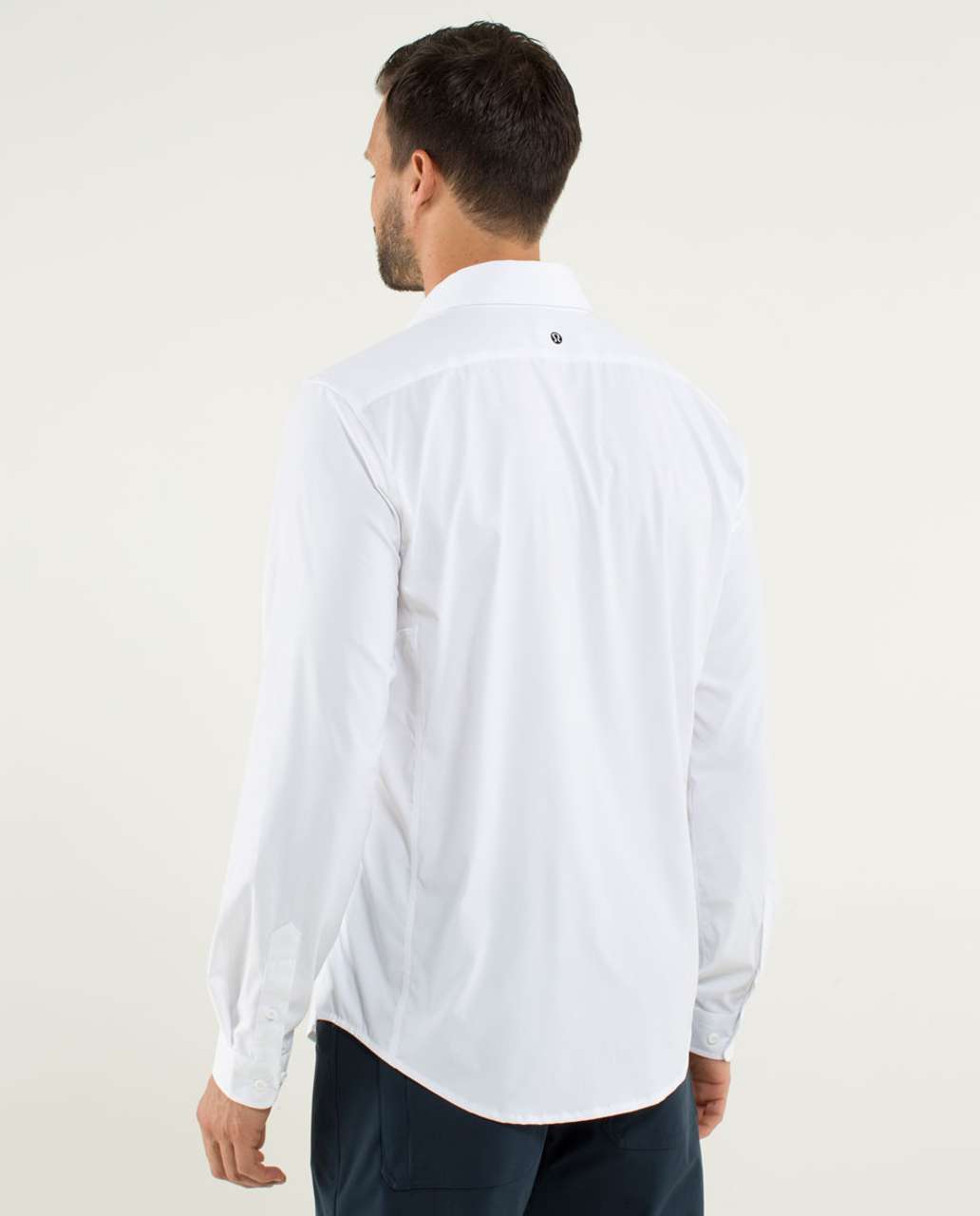 Lululemon Mission Long Sleeve Button Down - White (First Release)