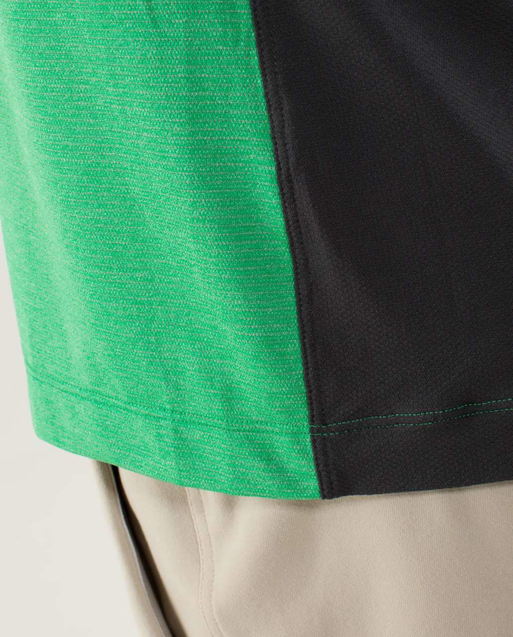 Lululemon Precision Polo - Heathered Green Bean