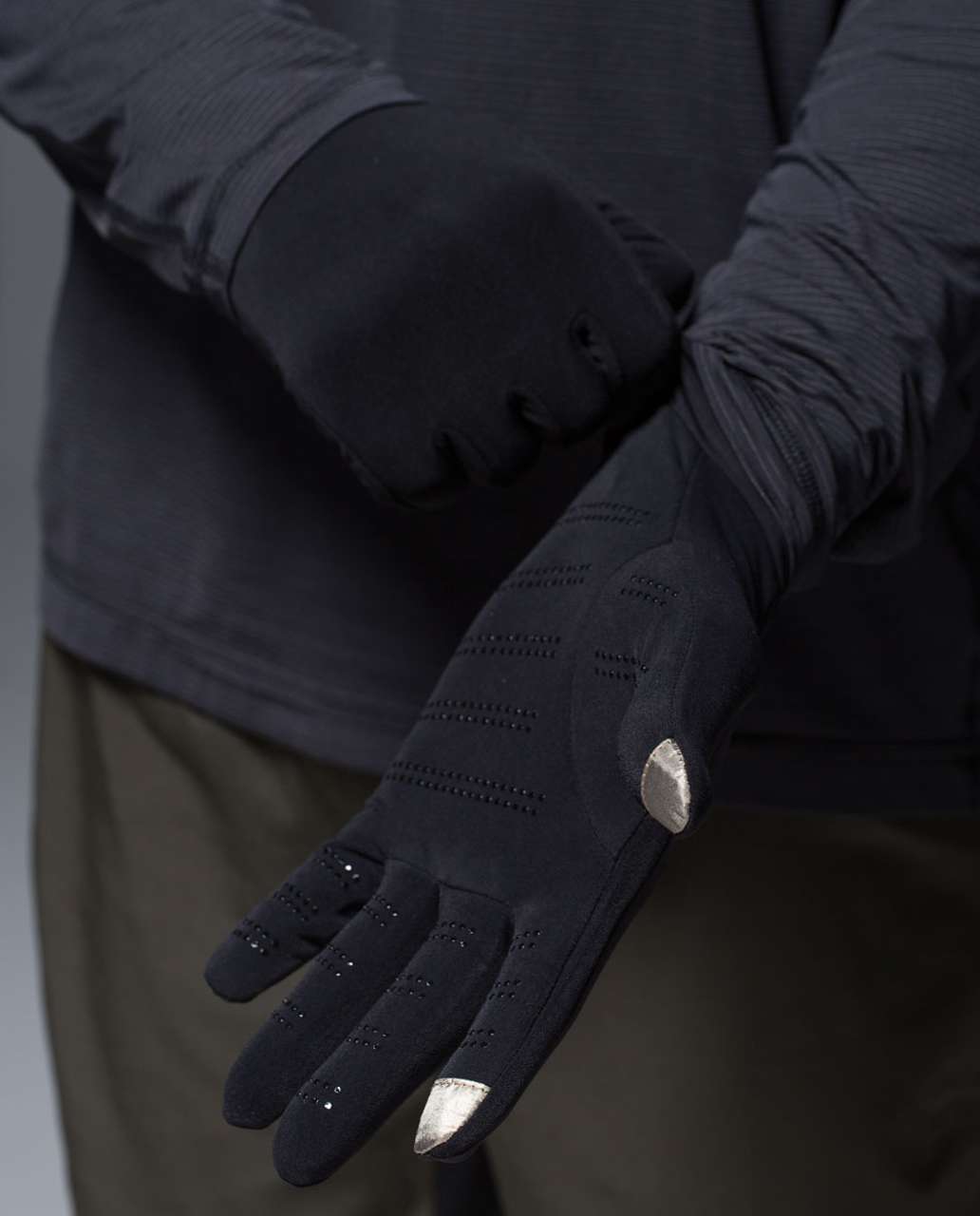 Lululemon Pace Gloves - Black / Black