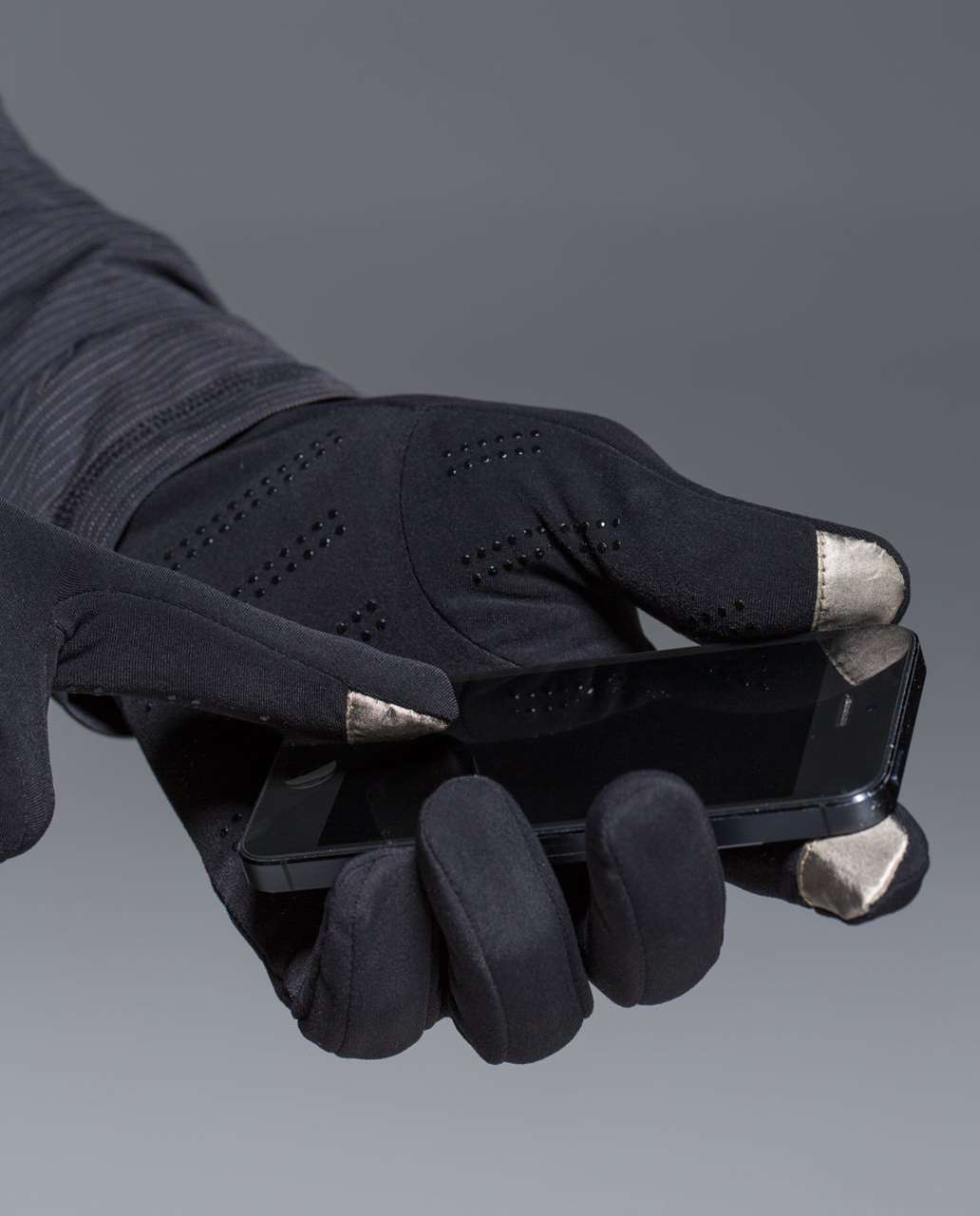 Lululemon Pace Gloves - Black / Black