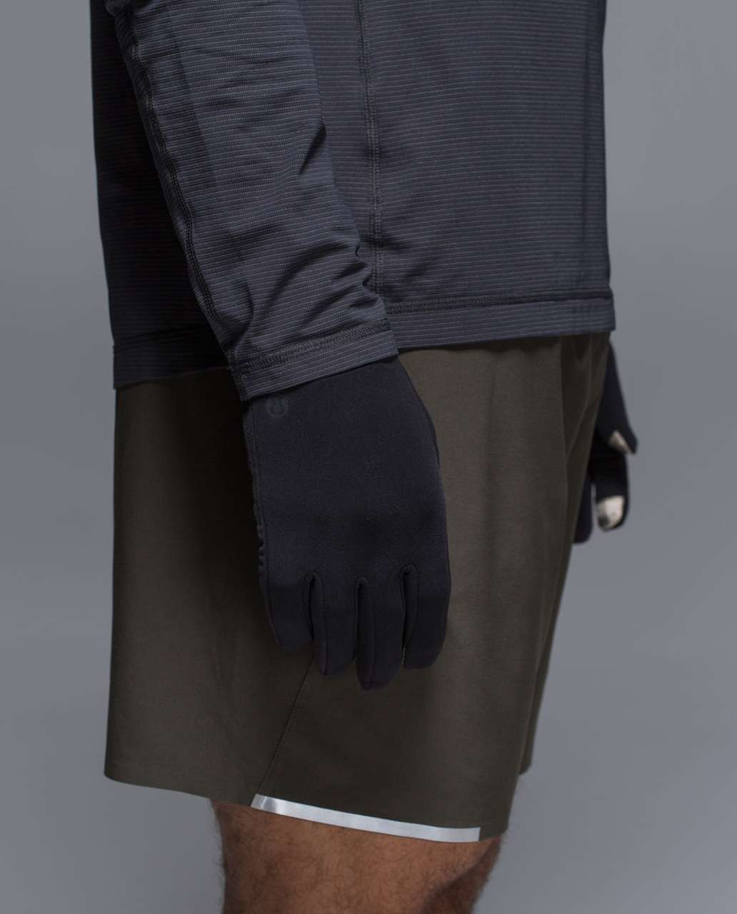 Lululemon Pace Gloves - Black / Black