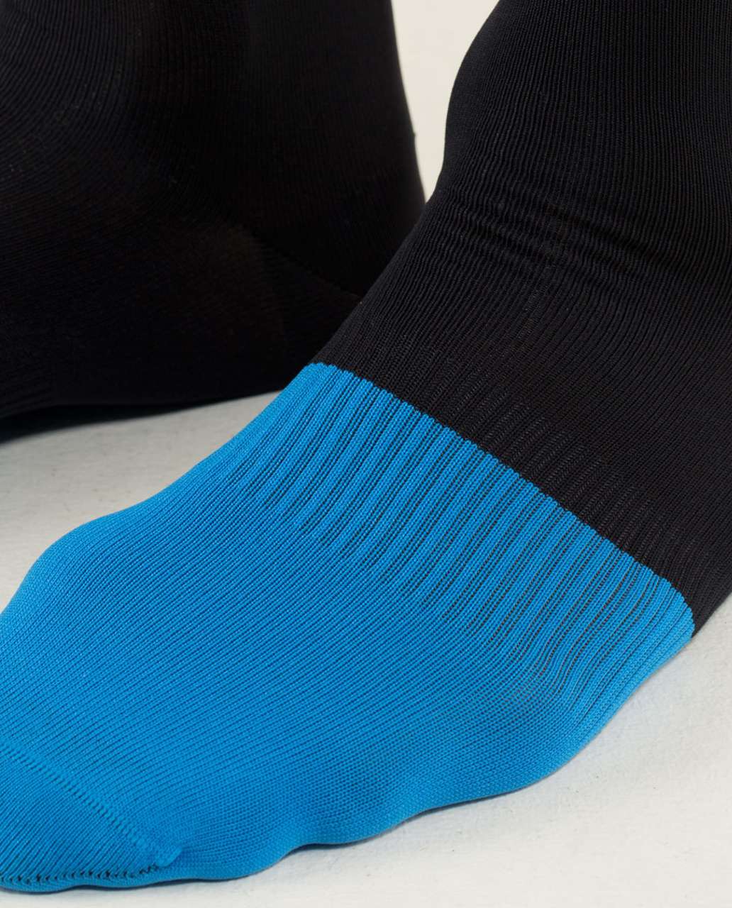 Lululemon Daily Sock - Bold Stripe Soot Light Black Cornflower