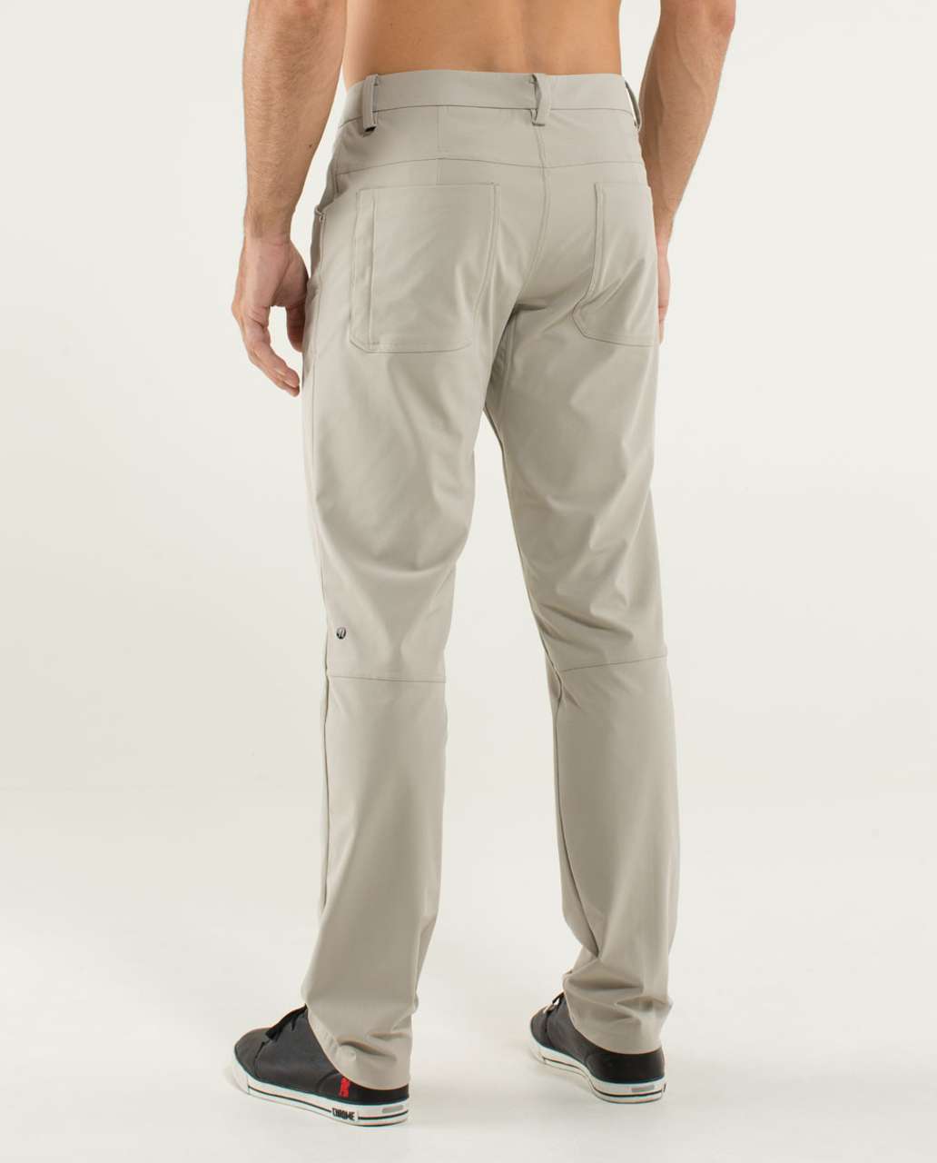 Lululemon Mission Pant II - Mojave Tan / Soot / Deep Zinfandel