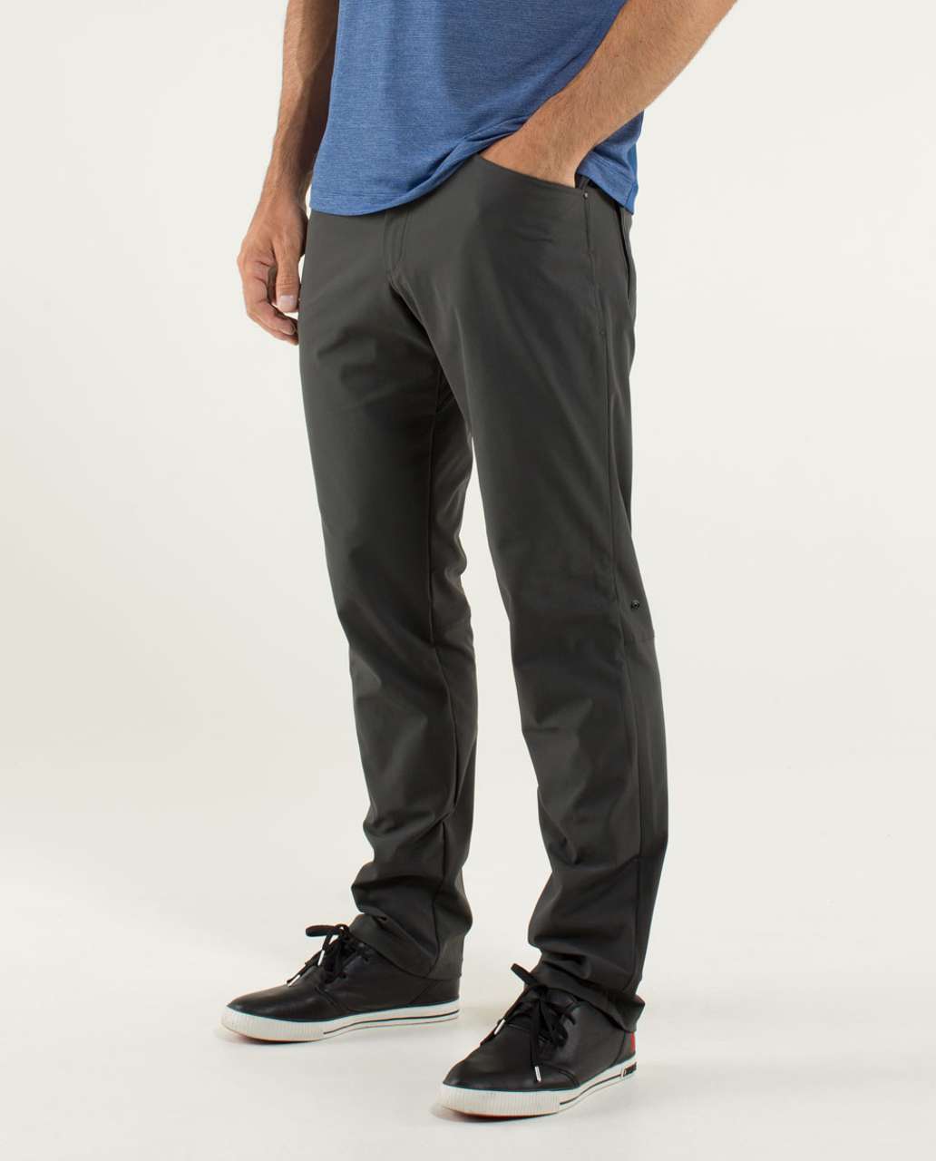 Lululemon Mission Pant II - Soot / Ambient Grey