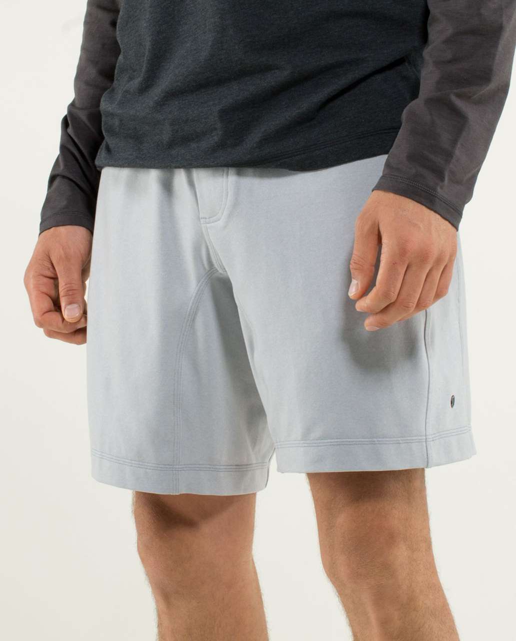 Lululemon Anti-Gravity Short - Heathered Silver Slate