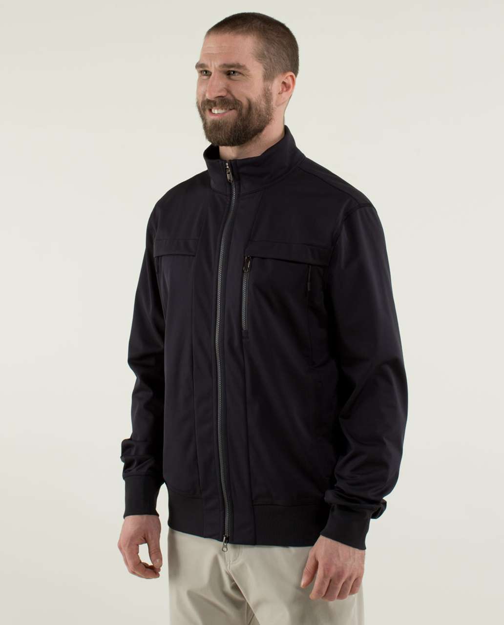 Lululemon Post Gravity Jacket *Reflective - Black