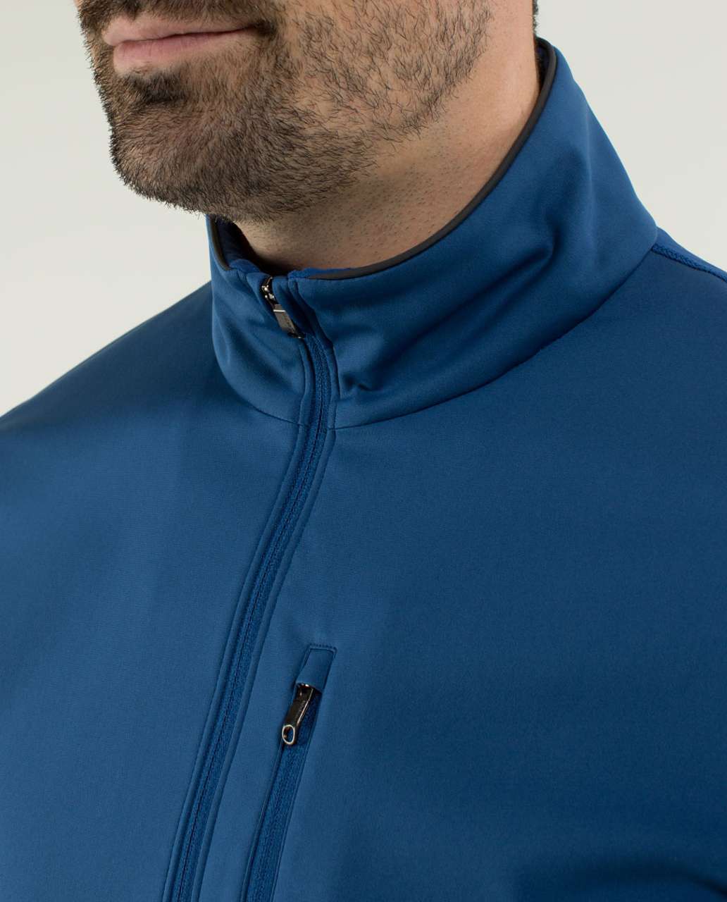 Lululemon Barricade 1/2 Zip - Rugged Blue