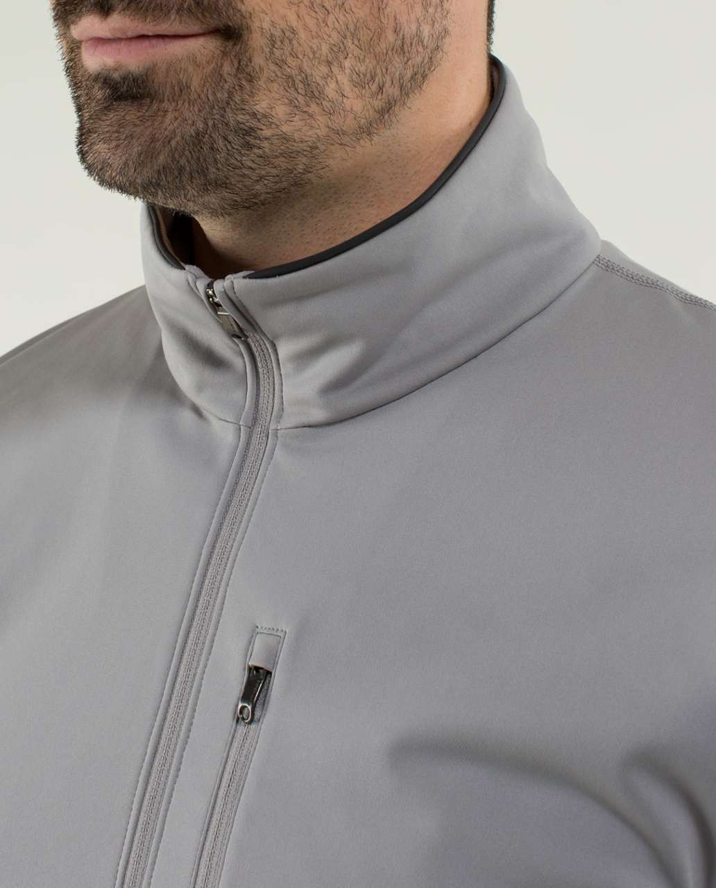 Lululemon Barricade 1/2 Zip - Ambient Grey