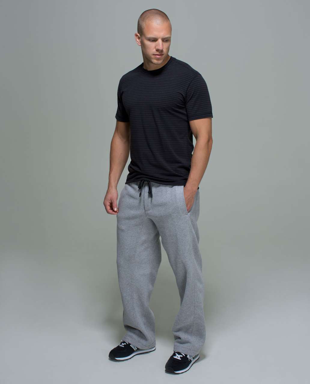 Lululemon Post Gravity Pant (Regular) - Heathered Black - lulu fanatics