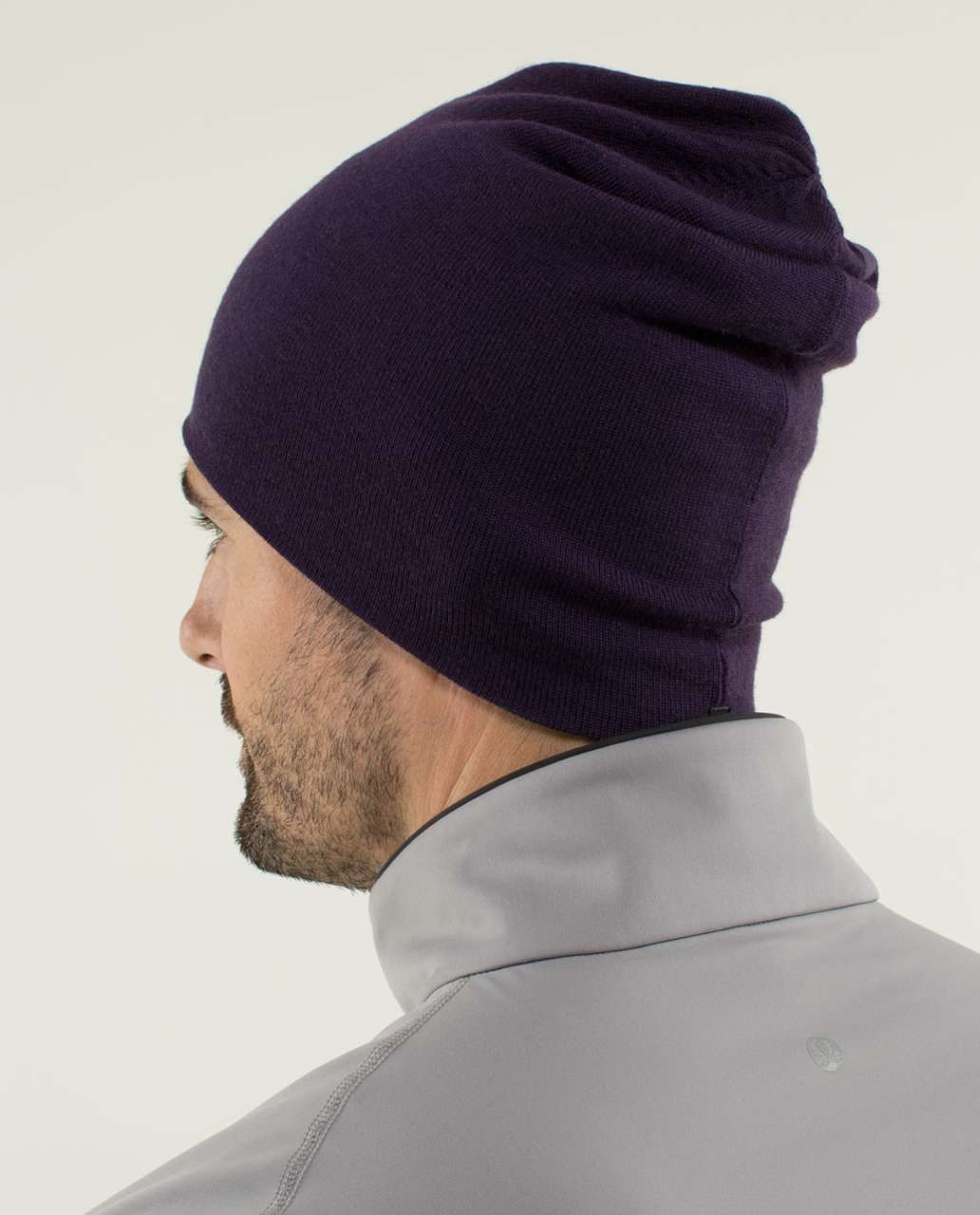 Lululemon Alltown Toque - Deep Zinfandel / Heathered Dark Grey