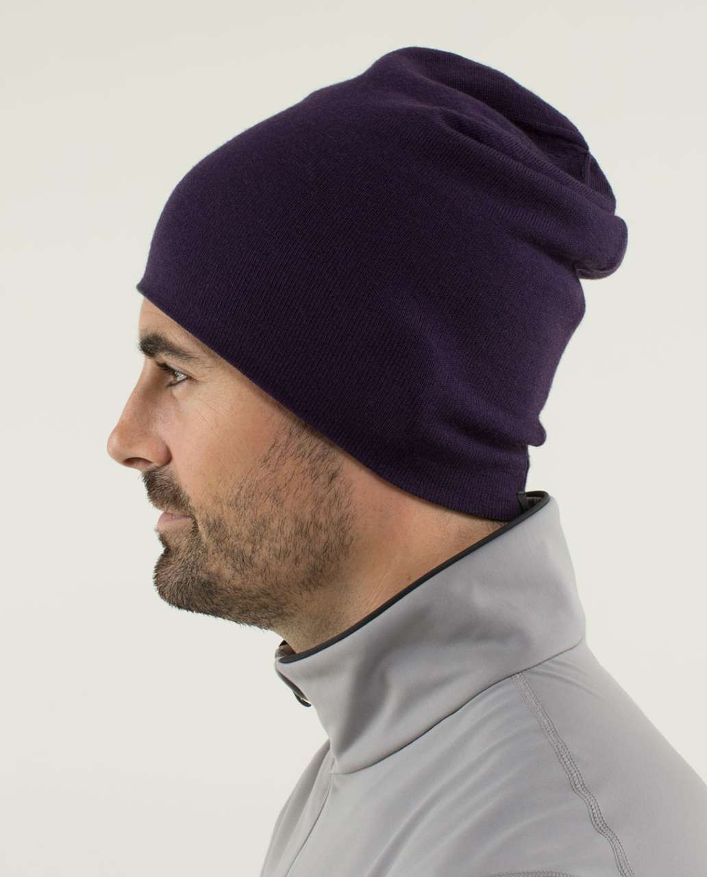 Lululemon Alltown Toque - Deep Zinfandel / Heathered Dark Grey