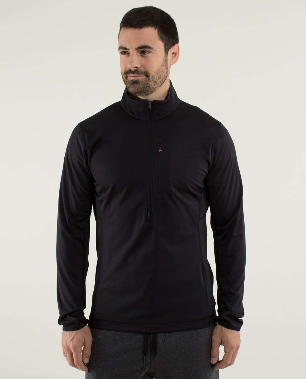 Lululemon Barricade 1/2 Zip - Black