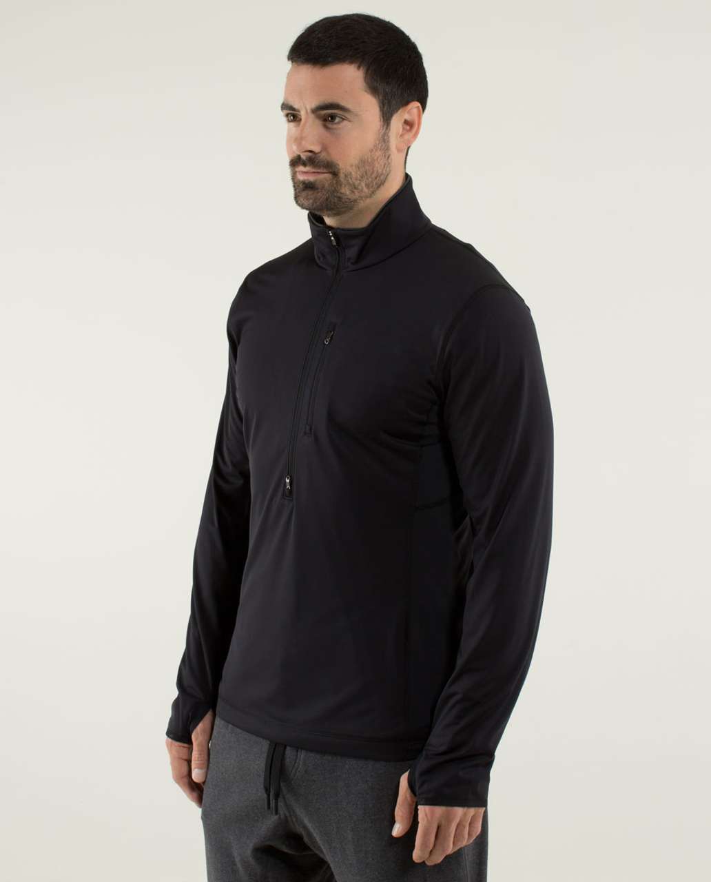 Lululemon Barricade 1/2 Zip - Black