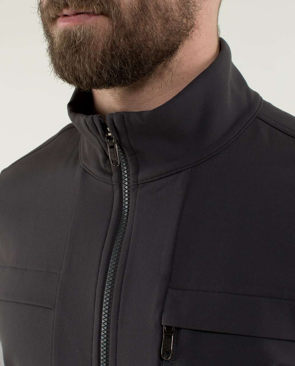 Lululemon Post Gravity Jacket - Soot / Ambient Grey