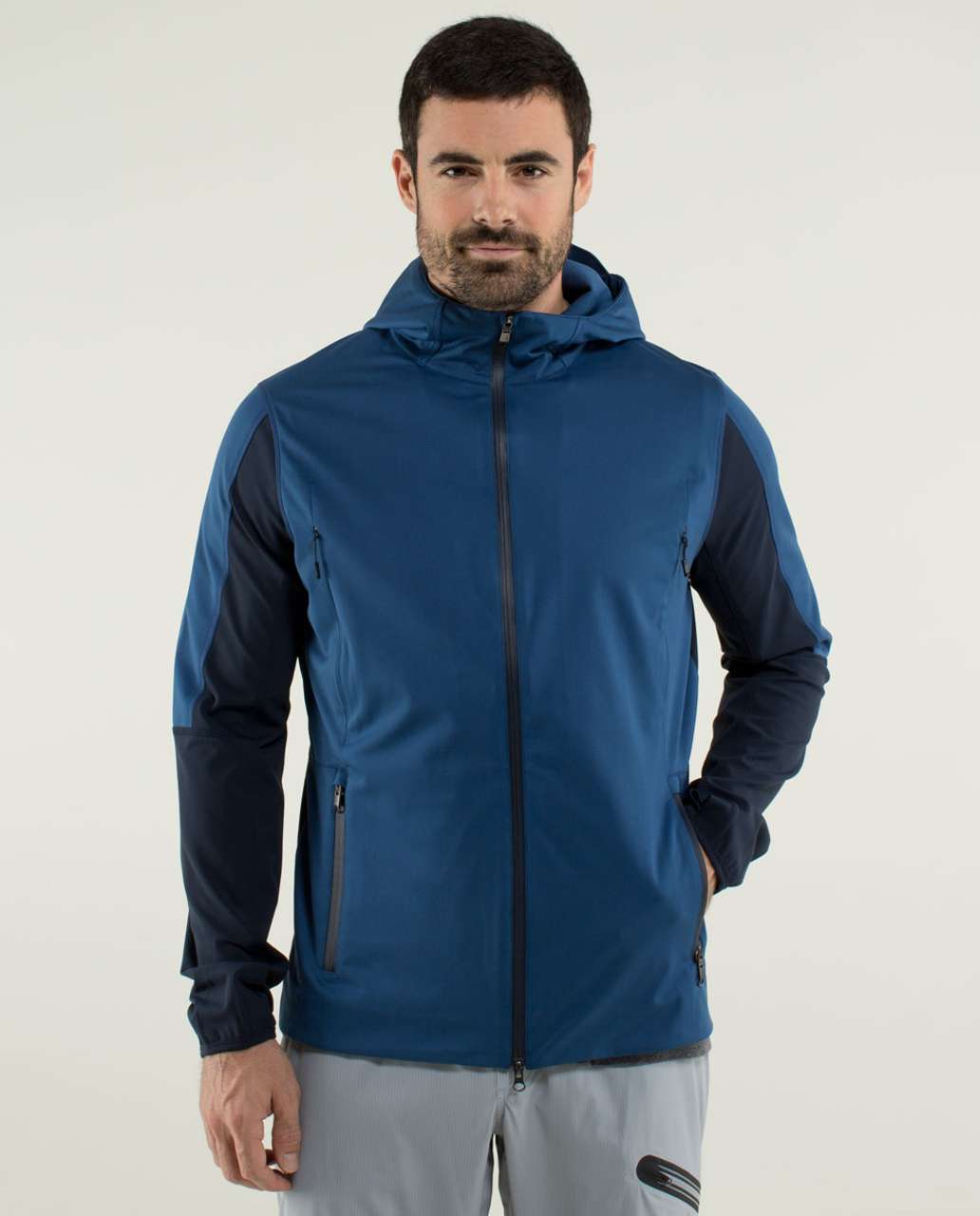 Lululemon Velocity Jacket - Rugged Blue - lulu fanatics