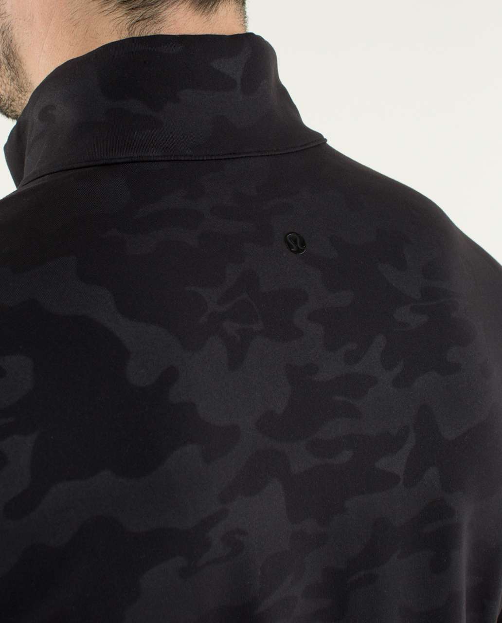 Lululemon Post Gravity Jacket - Savasana Camo 20cm Embossed Black