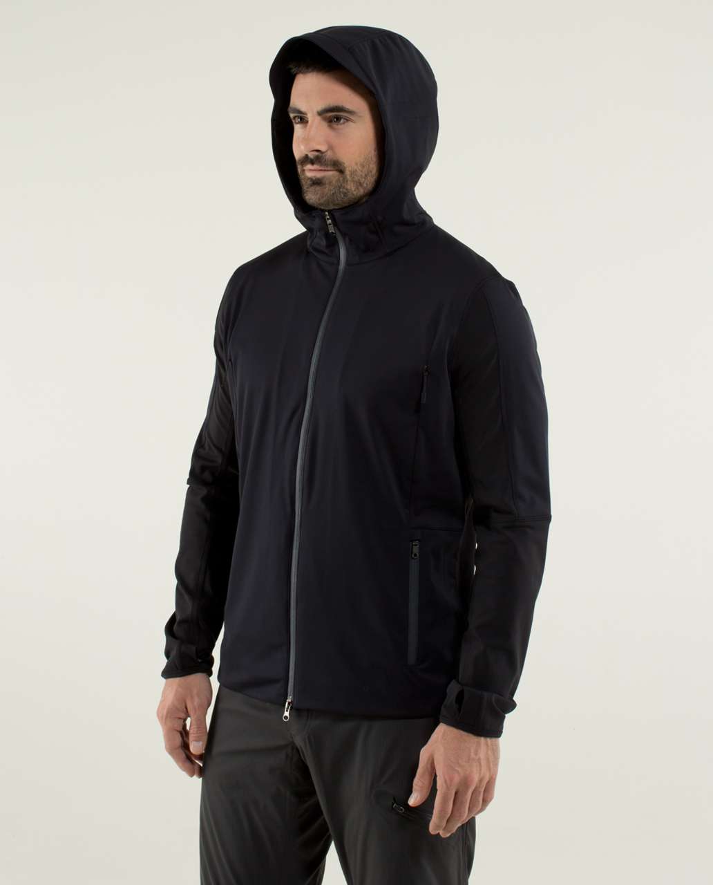 Lululemon Velocity Jacket - Black - lulu fanatics