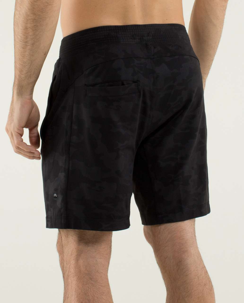 Lululemon Anti-Gravity Short - Savasana Camo 20cm Embossed Black