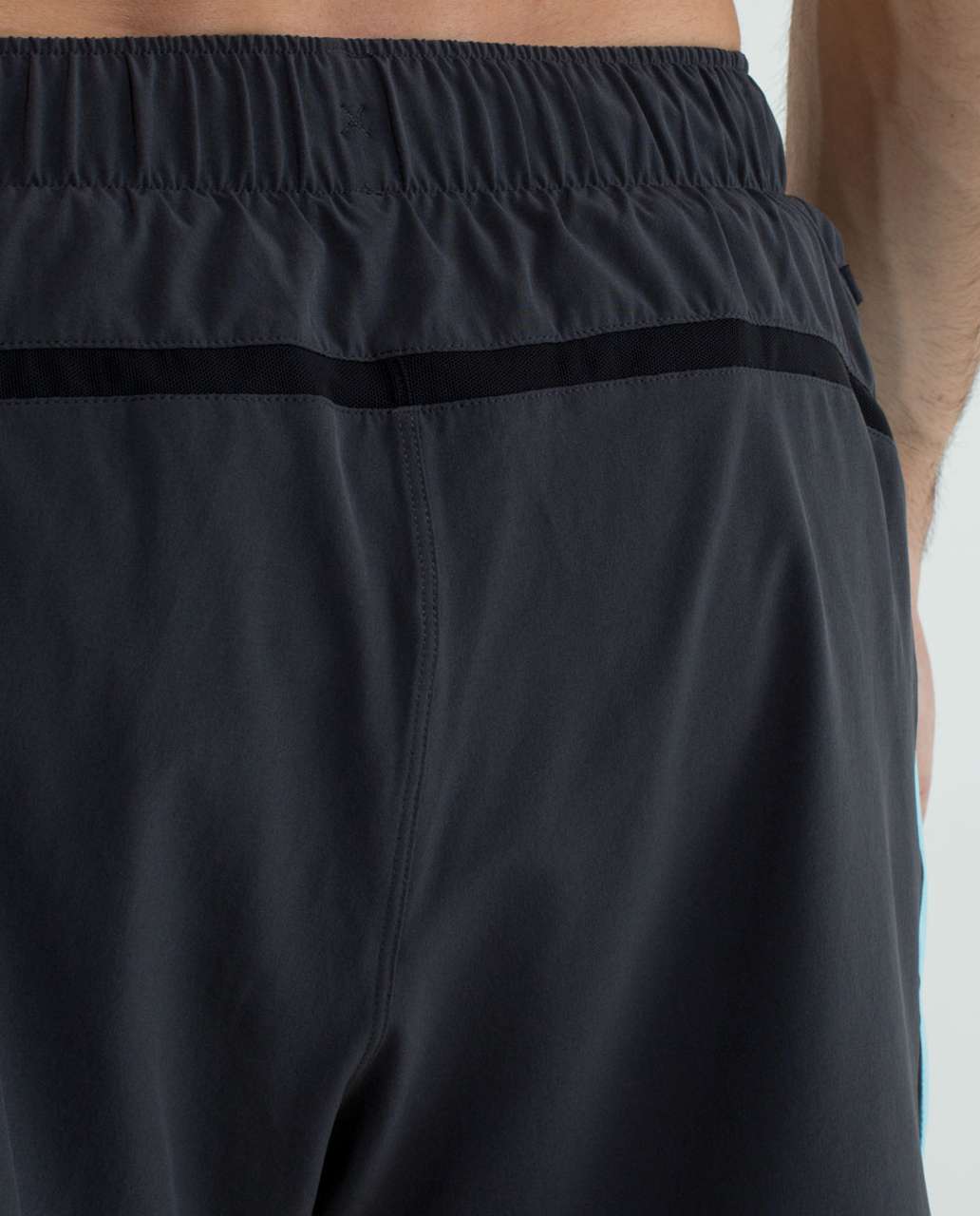 Lululemon Precise Short - Soot / Angel Blue / Black