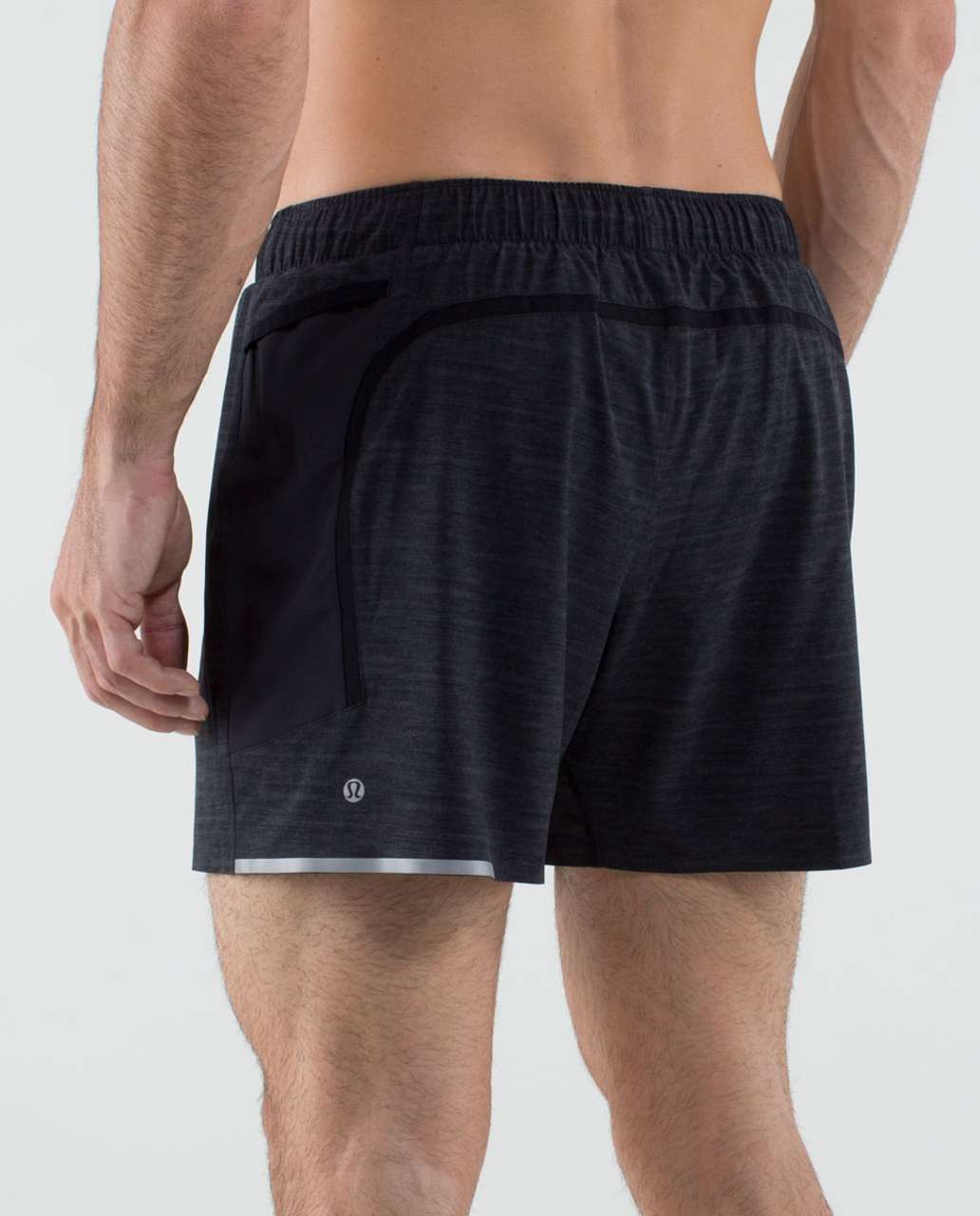 Lululemon Precise Short - Canali Print Black / Black