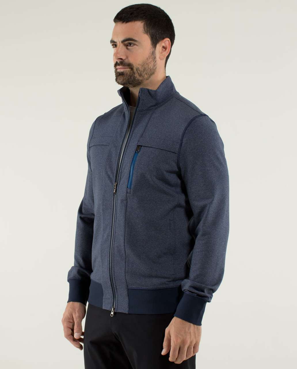 Lululemon Post Gravity Jacket - Heathered Inkwell