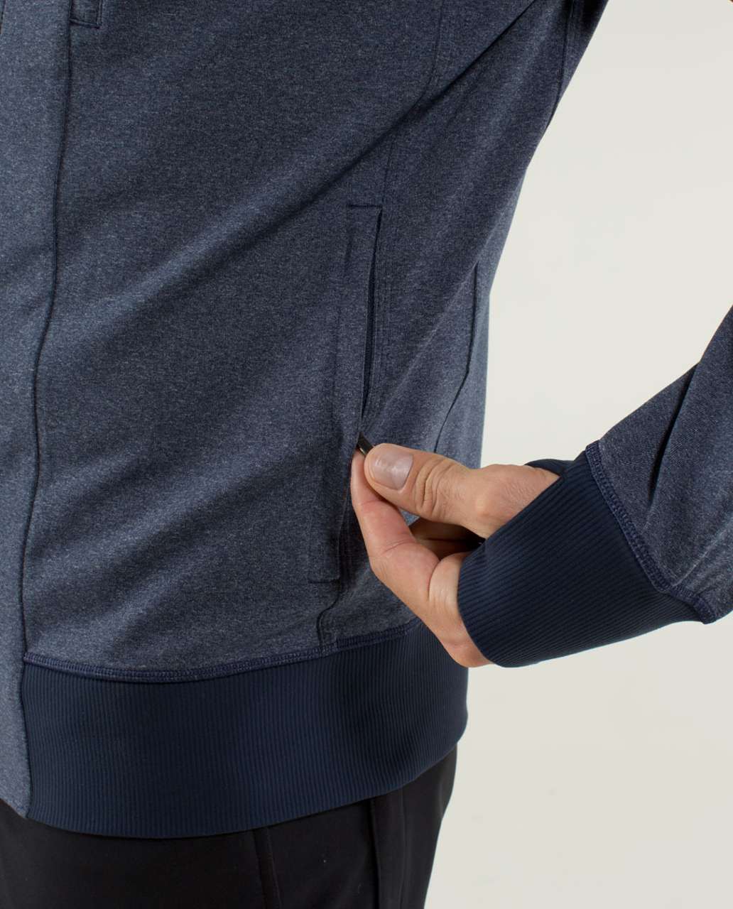 Lululemon Post Gravity Jacket - Heathered Inkwell