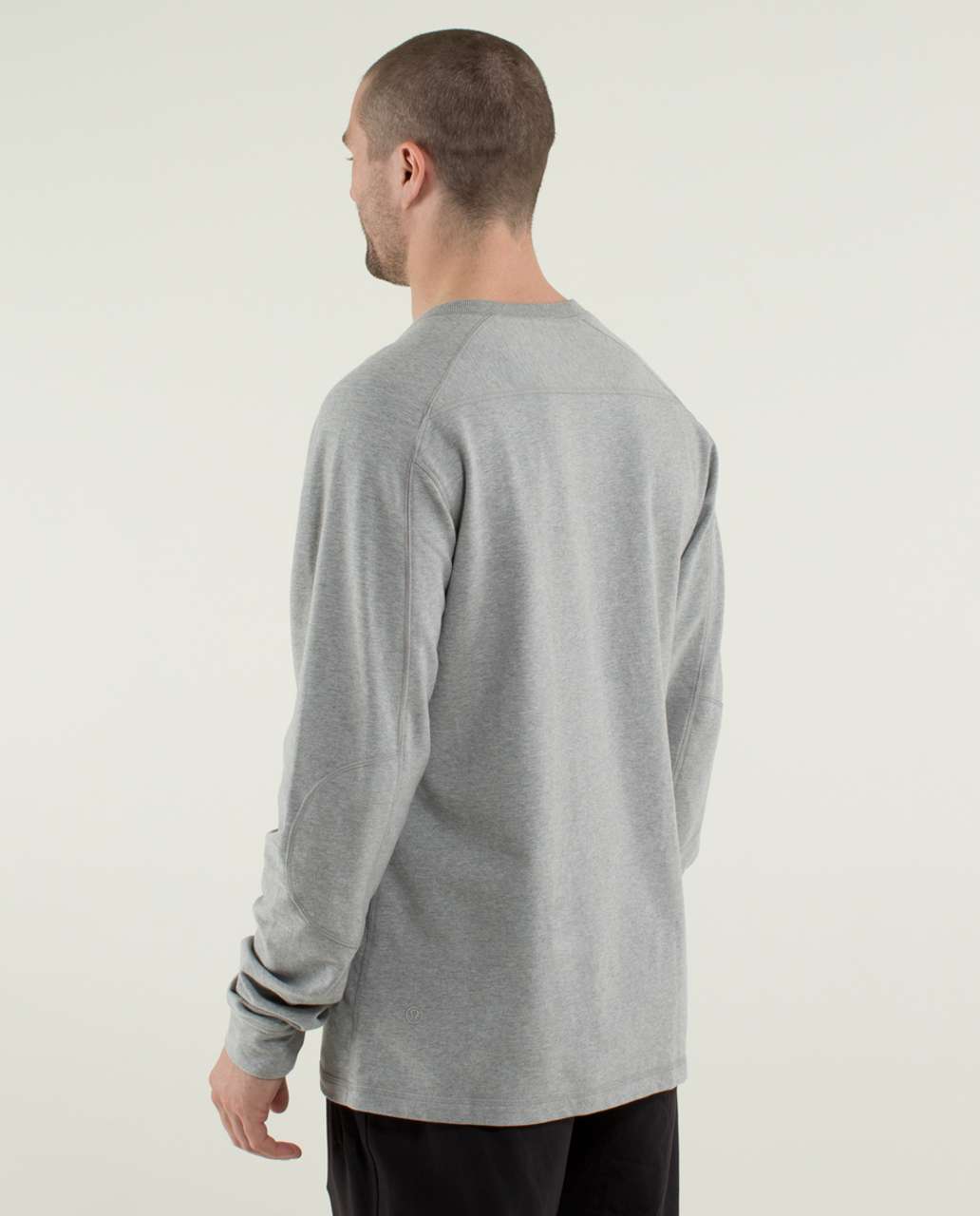 Lululemon All Town Henley - Heathered Medium Grey / Ambient Grey