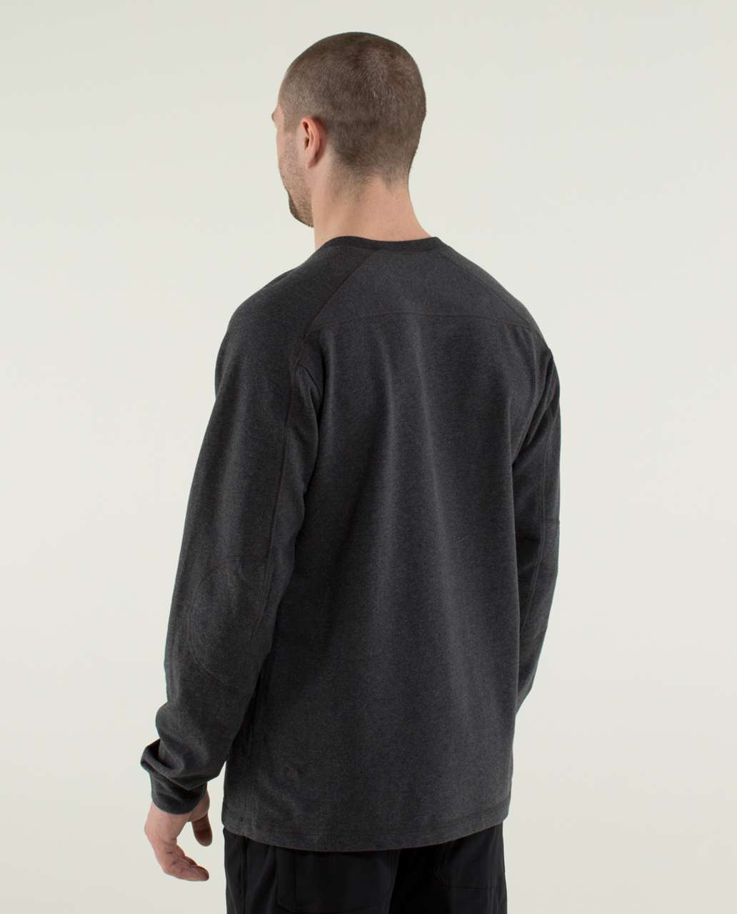 Lululemon All Town Henley - Heathered Black