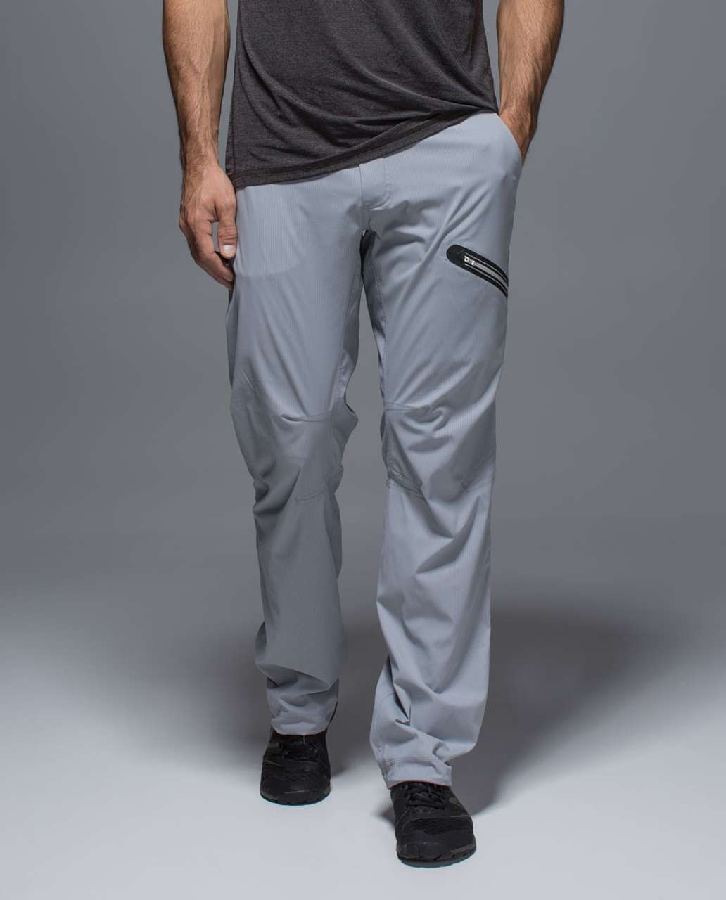 Lululemon Seawall Track Pant II *Lined - Silver Slate / Soot