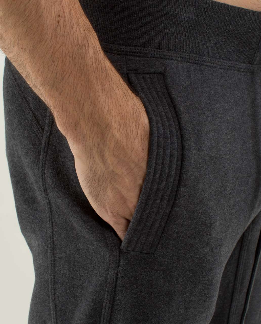 Lululemon Post Gravity Pant (Regular) - Heathered Black - lulu fanatics