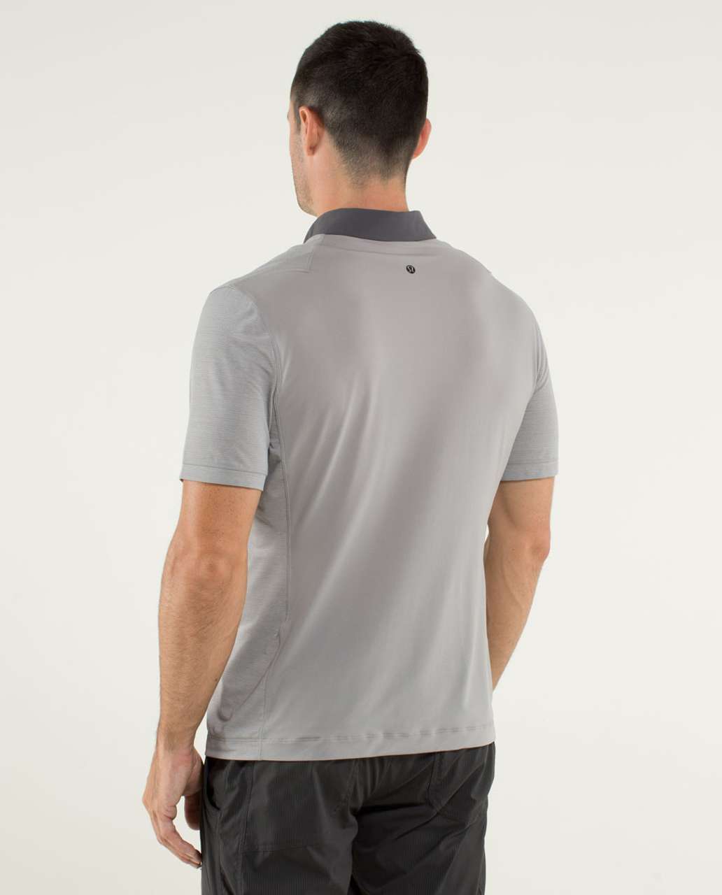 Lululemon Precision Polo - Heathered Medium Grey / Ambient Grey / Soot Light