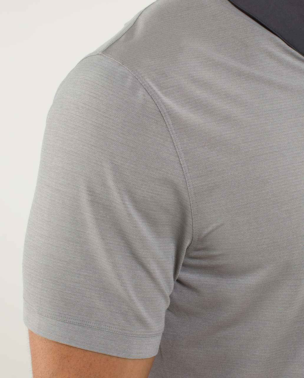 Lululemon Precision Polo - Heathered Medium Grey / Ambient Grey / Soot Light