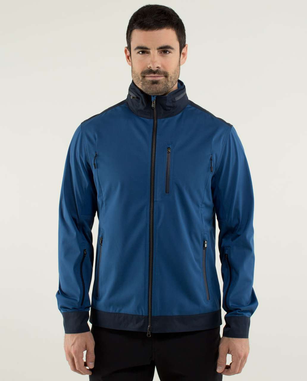 Lululemon Ventilator Jacket - Rugged Blue / Inkwell - lulu fanatics