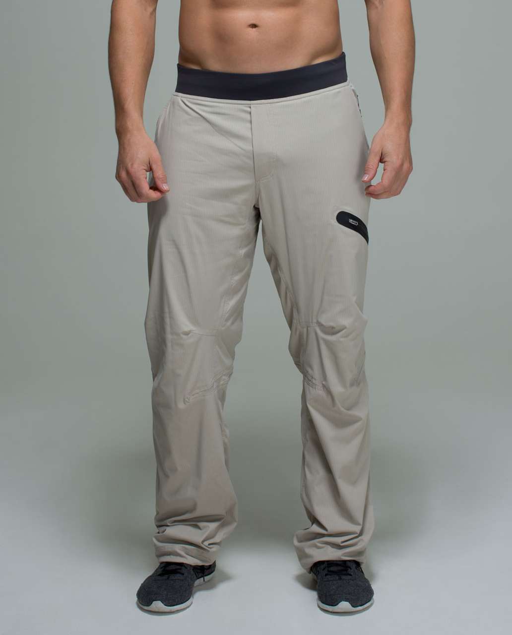 Lululemon Seawall Track Pant II *Lined - Mojave Tan / Soot - lulu fanatics