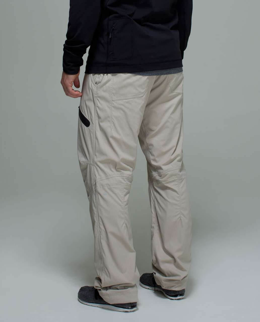 Lululemon Seawall Track Pant II *Lined - Mojave Tan / Soot