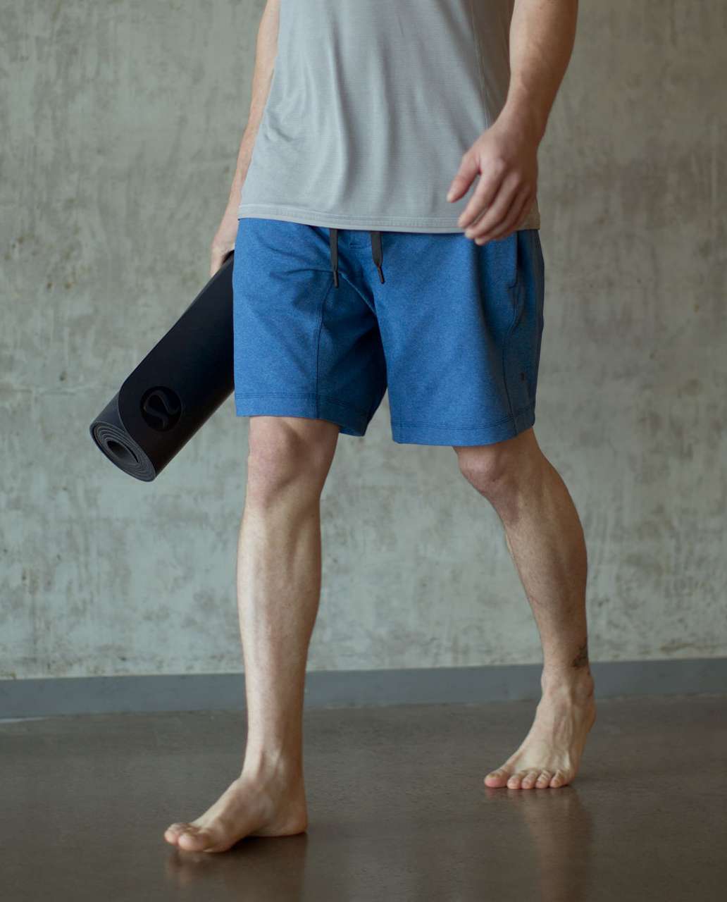 Lululemon Anti-Gravity Short - Heathered Rugged Blue