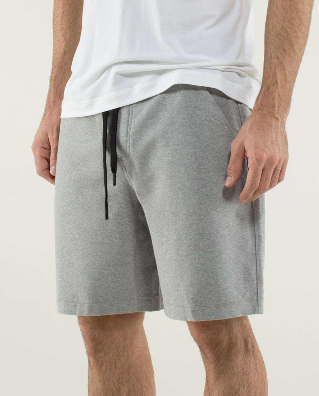 Lululemon All Town Short - Heathered Medium Grey / Heathered Medium Grey / Ambient Grey