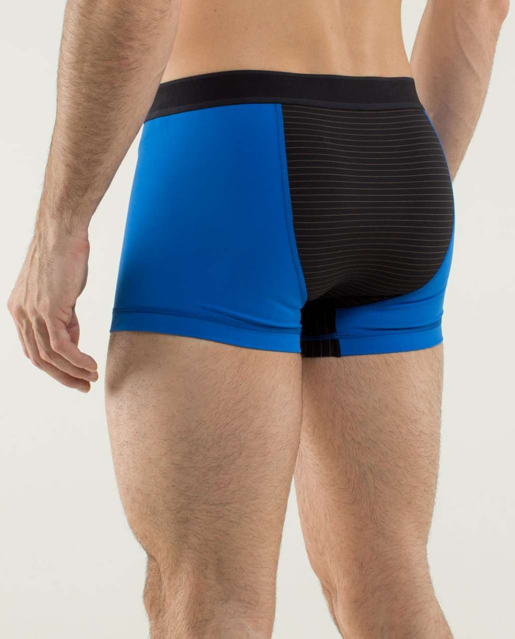 Lululemon Studio Boxer Short - Baroque Blue