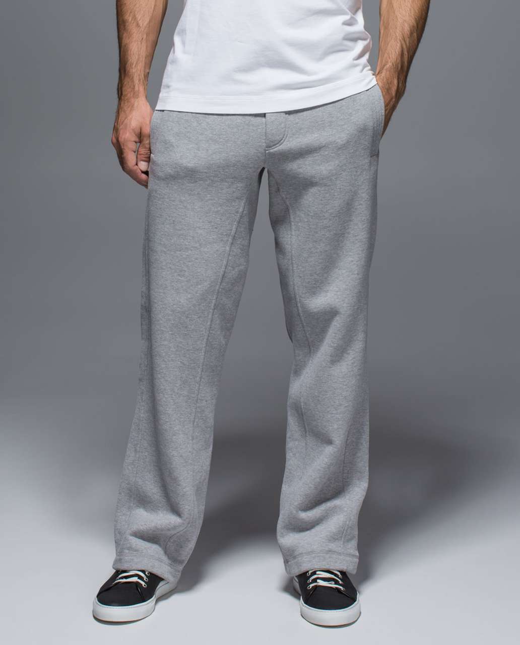 Lululemon Post Gravity Pant (Regular) - Heathered Medium Grey / Ambient ...