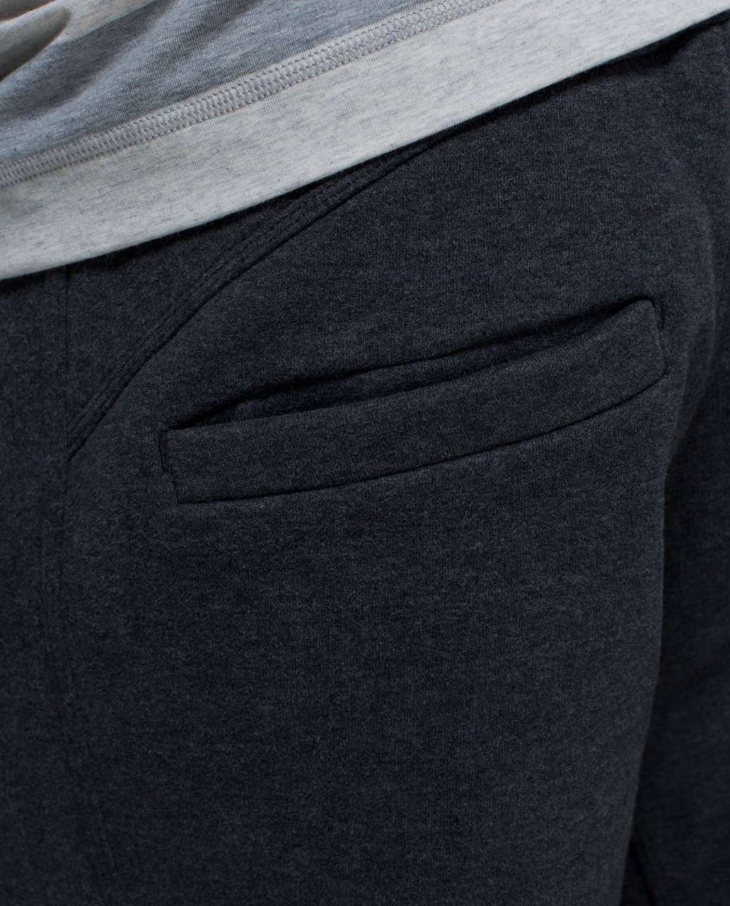 Lululemon Post Gravity Pant (Tall) - Heathered Black / Black - lulu fanatics