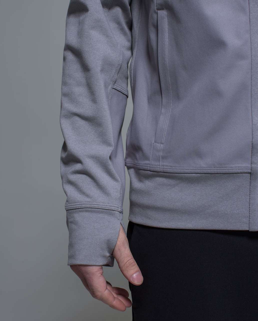 Lululemon Tactic Jacket - Heathered Medium Grey / Ambient Grey