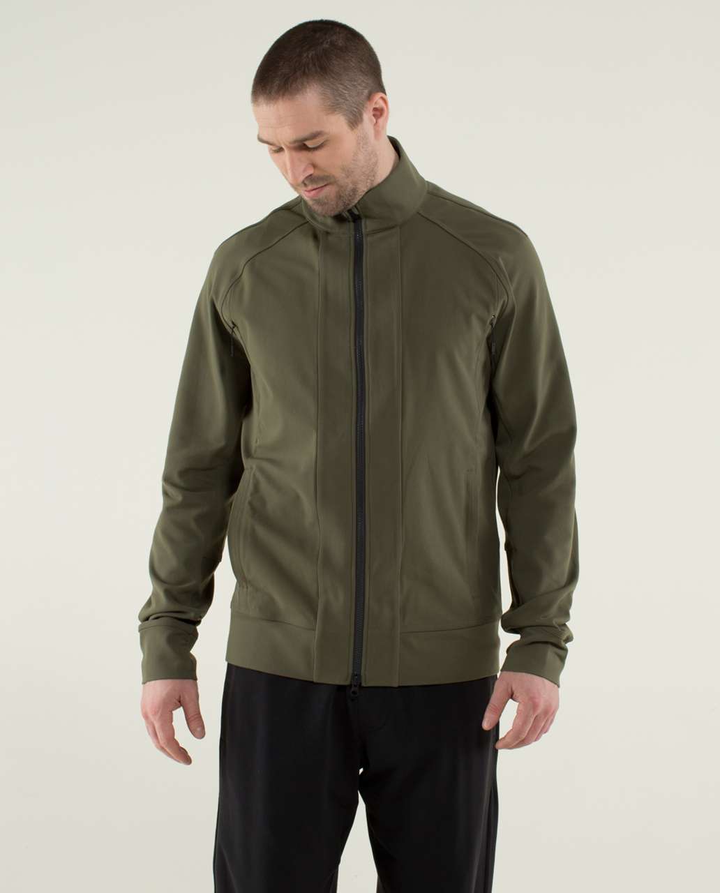 Lululemon Tactic Jacket - Fatigue Green / Soot