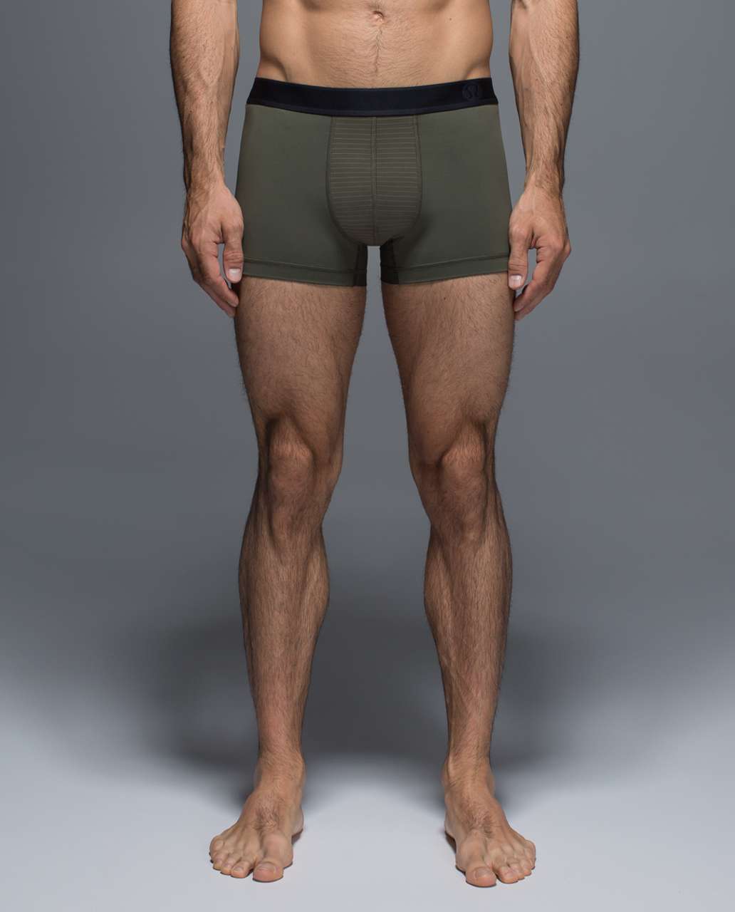 Lululemon Studio Boxer Short - Fatigue Green (First Release)