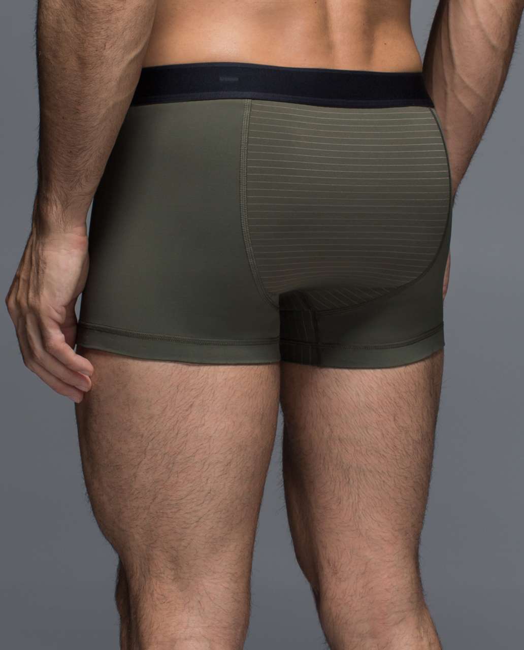 Lululemon Studio Boxer Short - Fatigue Green (First Release)