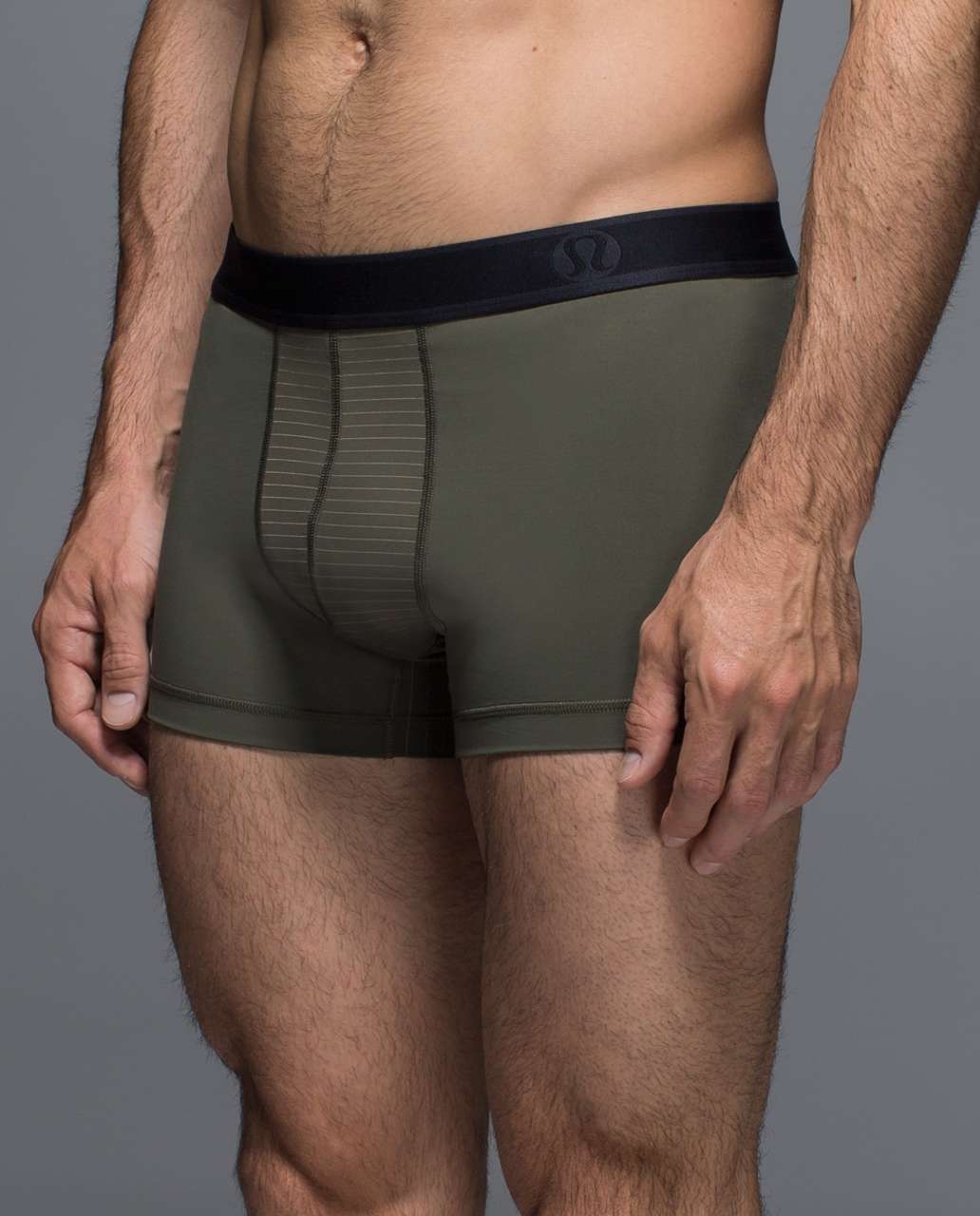 Lululemon Studio Boxer Short - Fatigue Green (First Release)