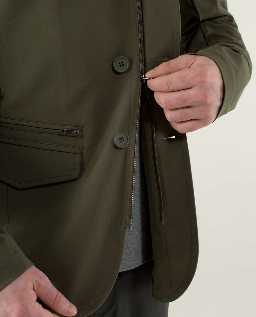 Lululemon MWB Jacket - Fatigue Green