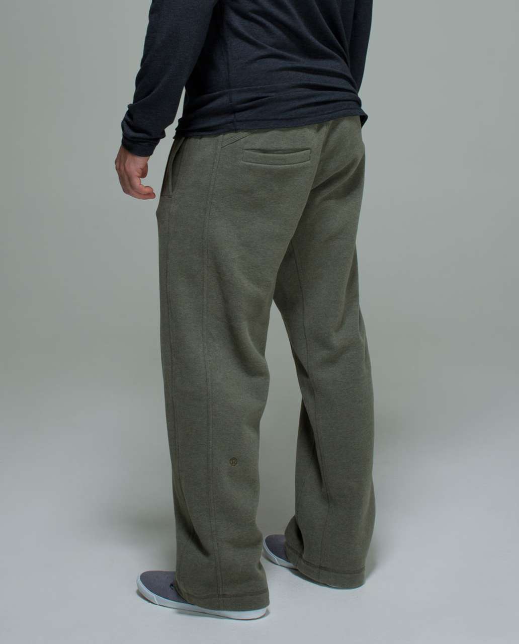 Lululemon Post Gravity Pant (Regular) - Heathered Fatigue Green / Fatigue Green