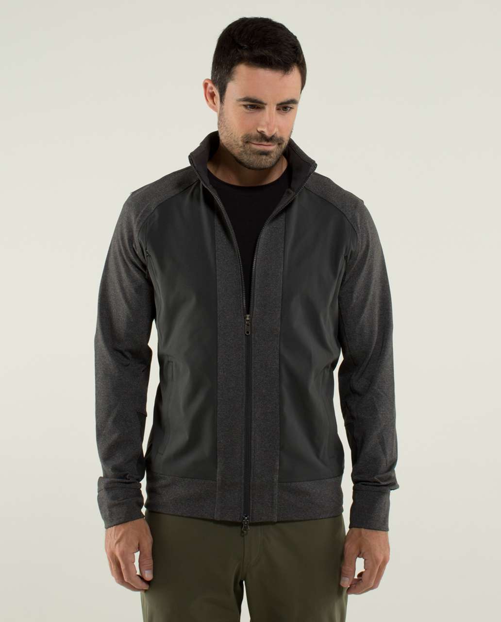 Lululemon Tactic Jacket - Heathered Dark Grey / Soot - lulu fanatics