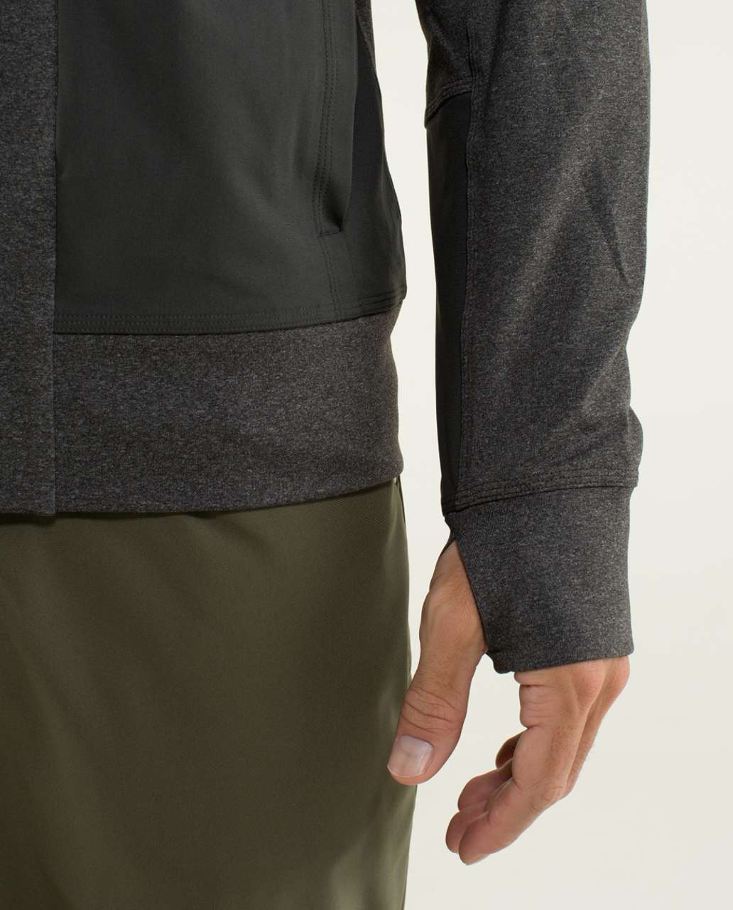 Lululemon Tactic Jacket - Heathered Dark Grey / Soot